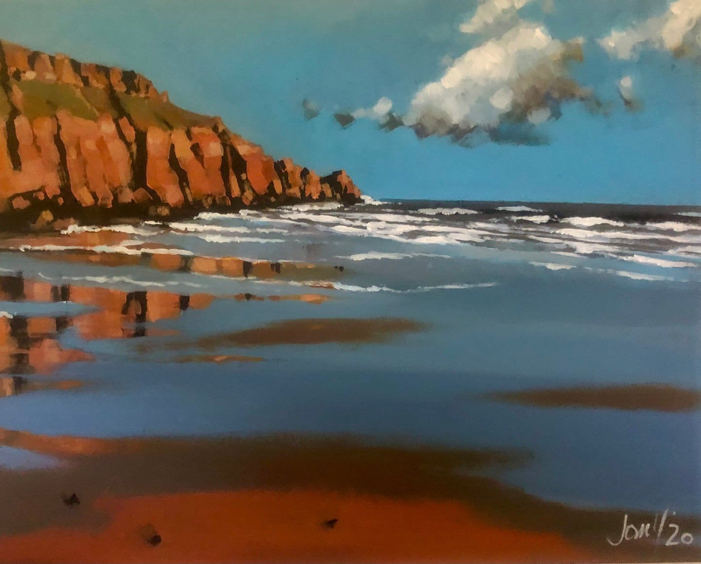 Exmouth Rocks Reflections*