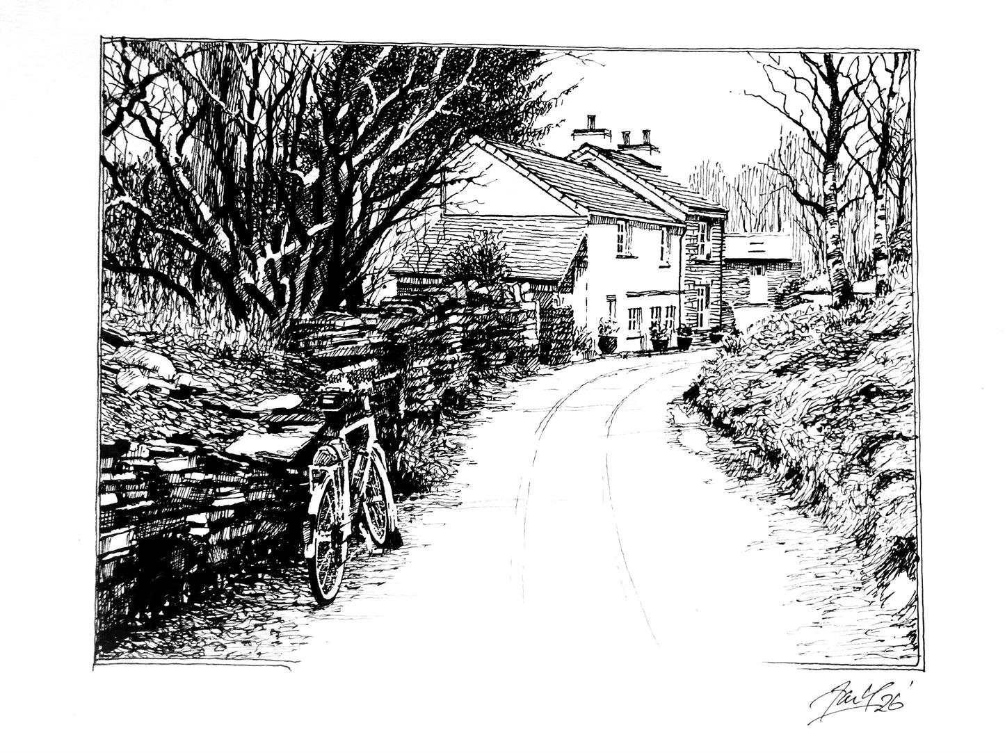 The Old Quarry Road. Coniston P&I