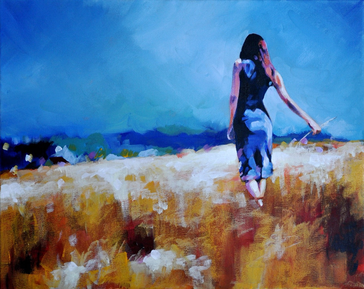 Wheat Field Blue*