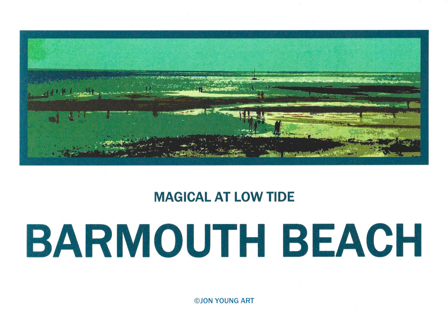 Barmouth Beach Low Tide II T